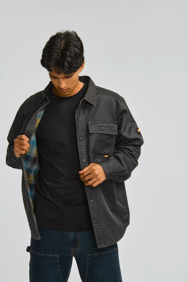 Cat Footwear Men's Waxed Cotton Shirt Jacket