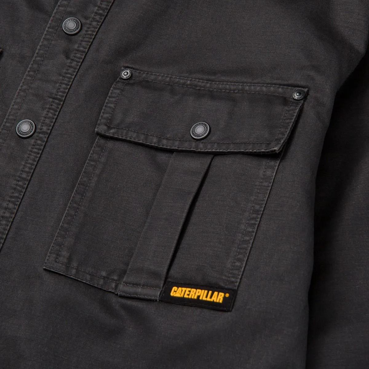 Cat Footwear Men's Waxed Cotton Shirt Jacket