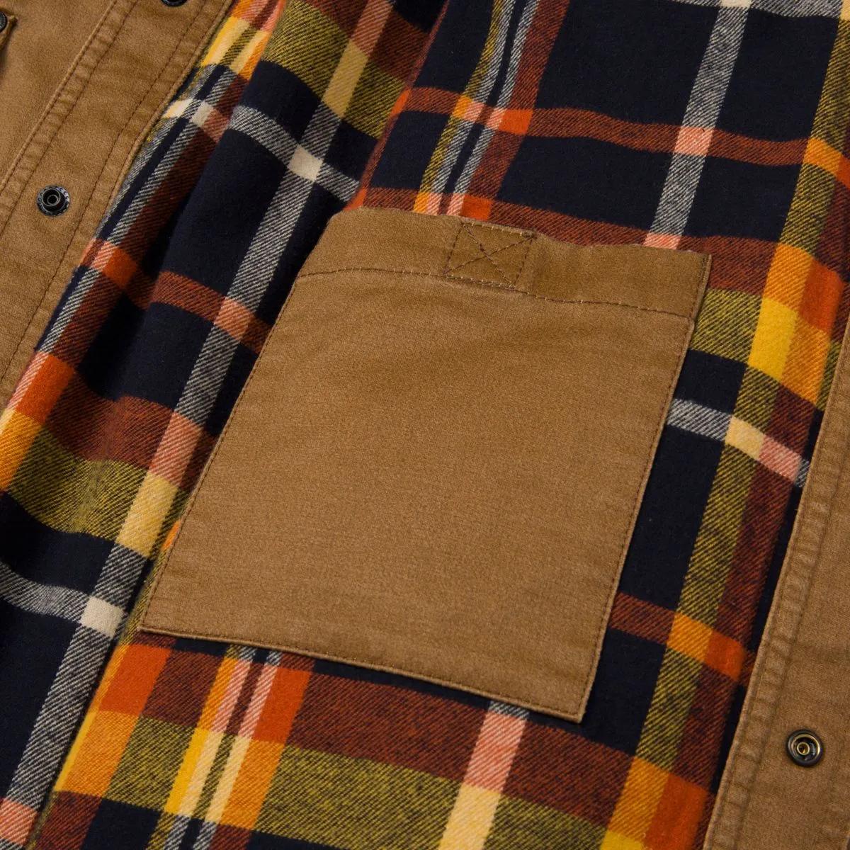 Cat Footwear Men's Waxed Cotton Shirt Jacket