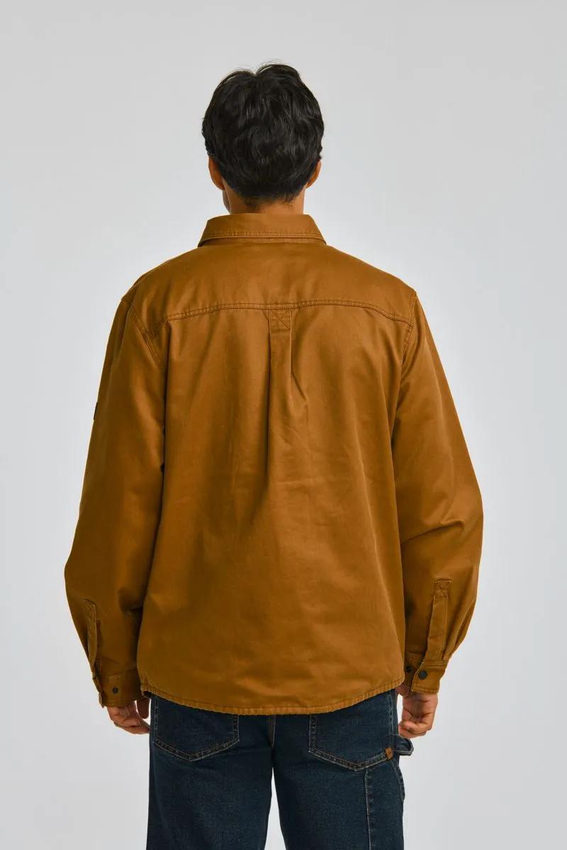 Cat Footwear Men's Waxed Cotton Shirt Jacket