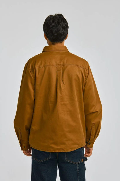 Cat Footwear Men's Waxed Cotton Shirt Jacket