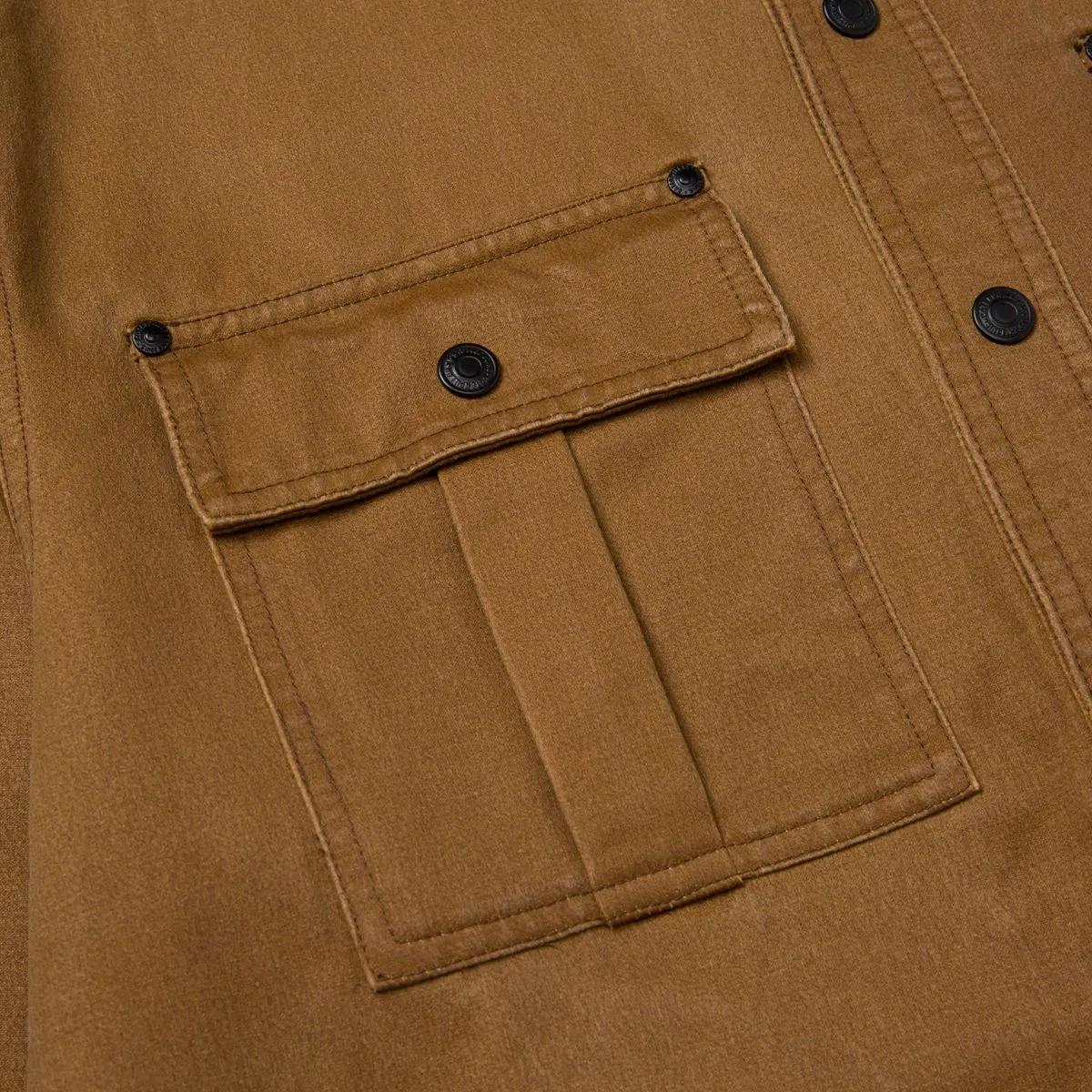 Cat Footwear Men's Waxed Cotton Shirt Jacket