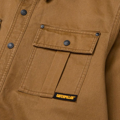 Cat Footwear Men's Waxed Cotton Shirt Jacket
