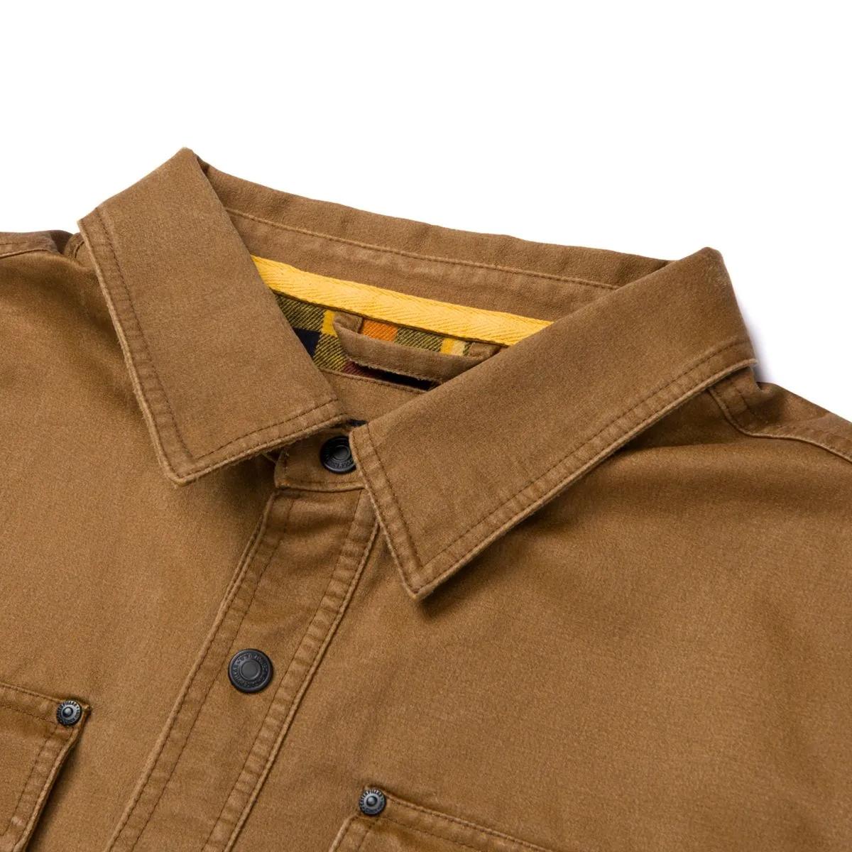 Cat Footwear Men's Waxed Cotton Shirt Jacket