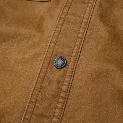 Cat Footwear Men's Waxed Cotton Shirt Jacket